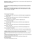 Cover page: Cumulative Risk and Impact Modeling on Environmental Chemical and Social Stressors