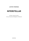 Cover page: Interstellar