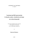 Cover page: Variational and PDE-based methods for big data analysis, classification and image processing using graphs