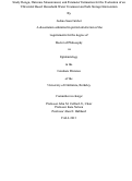 Cover page: Study Design, Outcome Measurement, and Parameter Estimation for the Evaluation of an Ultraviolet Based Household Water Treatment and Safe Storage Intervention