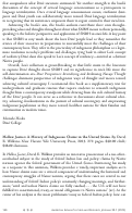 Cover page: Hollow Justice: A History of Indigenous Claims in the United States. By David E. Wilkins.