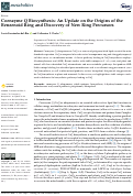 Cover page: Coenzyme Q Biosynthesis: An Update on the Origins of the Benzenoid Ring and Discovery of New Ring Precursors