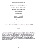 Cover page: The Effects of Immigrant Concentration on Changes in Neighborhood Crime Rates