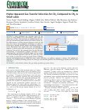 Cover page: Higher Apparent Gas Transfer Velocities for CO<sub>2</sub> Compared to CH<sub>4</sub> in Small Lakes.