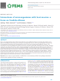 Cover page: Interactions of microorganisms with host mucins: a focus on Candida albicans