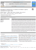 Cover page: Predicting nitrate leaching loss in temperate rainfed cereal crops: relative importance of management and environmental drivers