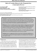 Cover page: Role of Creatine Kinase in the Troponin Era: A Systematic Review