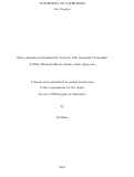 Cover page: Three-dimensional Semiflexible Network with Transient Cross-links: A Finite Element Kinetic Monte Carlo Approach