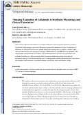 Cover page: Imaging Evaluation of Collaterals in the Brain: Physiology and Clinical Translation