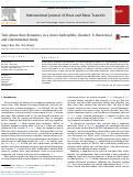 Cover page: Two-phase flow dynamics in a micro hydrophilic channel: A theoretical and experimental study