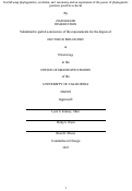 Cover page: Scoliid wasp phylogenetics, evolution, and taxonomy and an exploration of the power of phylogenetic posterior predictive checks