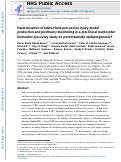 Cover page: Harmonization of lateral fluid-percussion injury model production and post-injury monitoring in a preclinical multicenter biomarker discovery study on post-traumatic epileptogenesis.