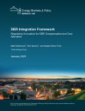 Cover page: DER Integration Framework: Regulatory Innovation for Distributed Energy Resources Compensation and Cost Allocation