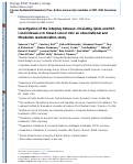 Cover page: Investigation of the Interplay between Circulating Lipids and IGF-I and Relevance to Breast Cancer Risk: An Observational and Mendelian Randomization Study