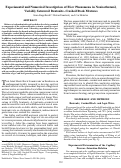 Cover page: Experimental and numerical investigation of flow phenomena in nonisothermal, variably 
saturated bentonite/crushed rock mixtures