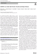 Cover page: CADINS in an Adult with Chronic Sinusitis and Atopic Disease