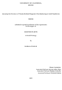 Cover page: Assessing the Existence of Trauma-Related Diagnostic Overshadowing in Adult Populations