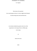 Cover page: Exclusionary Incorporation: Race and Immigration Status in Latina/o High School Students’ Academic Integration and Social Exclusion