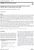 Cover page: Epidemiology and clinical outcomes of hospitalized Hispanic patients with IBD: results of a large national cohort study.