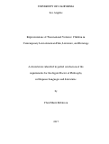 Cover page: Representations of Transnational Violence: Children in Contemporary Latin American Film, Literature, and Drawings