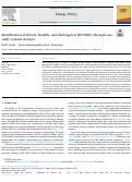 Cover page: Identification of drivers, benefits, and challenges of ISO 50001 through case study content analysis