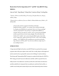 Cover page: Bench-Scale Test for Separation of Sr2 and Nd3 from HLLW Using TiBOGA