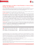 Cover page: Cardiac Biomarkers and Risk of Atrial Fibrillation in Chronic Kidney Disease: The CRIC Study