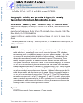 Cover page: Geographic mobility and potential bridging for sexually transmitted infections in Agbogbloshie, Ghana