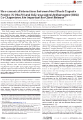 Cover page: Non-canonical Interactions between Heat Shock Cognate Protein 70 (Hsc70) and Bcl2-associated Anthanogene (BAG) Co-Chaperones Are Important for Client Release*