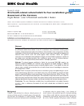 Cover page: Oral health-related cultural beliefs for four racial/ethnic groups: Assessment of the literature