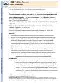 Cover page: Potential opportunities and perils of imperfect dengue vaccines