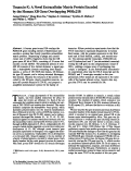 Cover page: Tenascin-X: a novel extracellular matrix protein encoded by the human XB gene overlapping P450c21B.