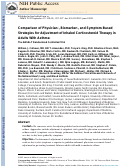 Cover page: Comparison of Physician-, Biomarker-, and Symptom-Based Strategies for Adjustment of Inhaled Corticosteroid Therapy in Adults With Asthma: The BASALT Randomized Controlled Trial