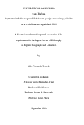 Cover page: Sujetos endeudados: responsabilidad moral y culpa en novelas y películas de la crisis financiera española de 2008