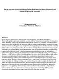 Cover page: Public Libraries as Sites of Collision for Arts Education, the Maker Movement, and Neoliberal Agendas in Education