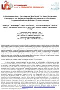 Cover page: When is enrichment enriching? Effective enrichment and unintended consequences in bottlenose dolphins (Tursiops truncatus)