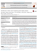 Cover page: Identification of three novel Toxoplasma gondii rhoptry proteins