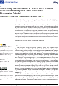 Cover page: Non-Healing Perianal Fistulas: A Clinical Model of Tissue Senescence Impairing Both Tissue Fibrosis and Regenerative Potential