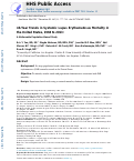 Cover page: 46-Year Trends in Systemic Lupus Erythematosus Mortality in the United States, 1968 to 2013: A Nationwide Population-Based Study.