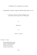 Cover page: Classification of ribbon categories with the fusion rules of SO(N)