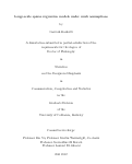 Cover page: Large-scale sparse regression models under weak assumptions