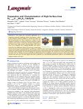 Cover page: Preparation and Characterization of High-Surface-Area Bi(1–x)/3V1–x Mo x O4 Catalysts