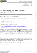 Cover page: TT¯ deformation in SCFTs and integrable supersymmetric theories