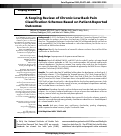 Cover page: A Scoping Review of Chronic Low Back Pain Classification Schemes Based on Patient-Reported Outcomes.