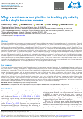 Cover page: VTag: a semi-supervised pipeline for tracking pig activity with a single top-view camera