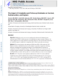 Cover page: The impact of completion and follow-up endoleaks on survival, reintervention, and rupture.