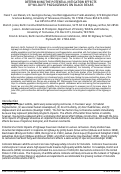 Cover page: Determining the potential mitigation effects of wildlife passageways on black bears