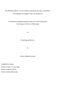 Cover page: The differential effects of risk avoidance and remedy messages on intentions and willingness to engage in risky sexual behavior