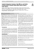 Cover page: Updated Integrated Analysis of the Efficacy and Safety of Entrectinib in Patients With NTRK Fusion-Positive Solid TumorsEntrectinib in NTRK+ Solid Tumors: Updated Efficacy/Safety