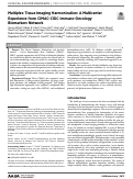 Cover page: Multiplex Tissue Imaging Harmonization: A Multicenter Experience from CIMAC-CIDC Immuno-Oncology Biomarkers Network